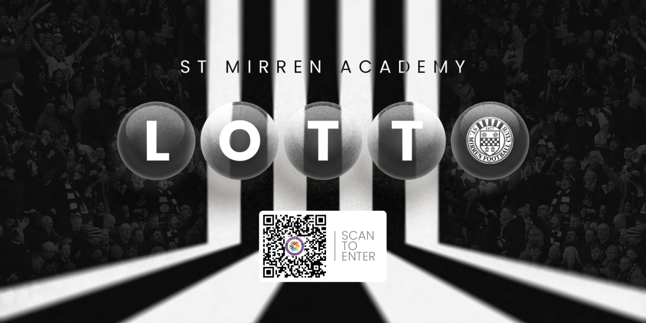 St Mirren Academy Lotto - your chance to WIN every Wednesday